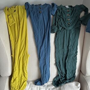 Lou Lou and Company newborn knotted gowns